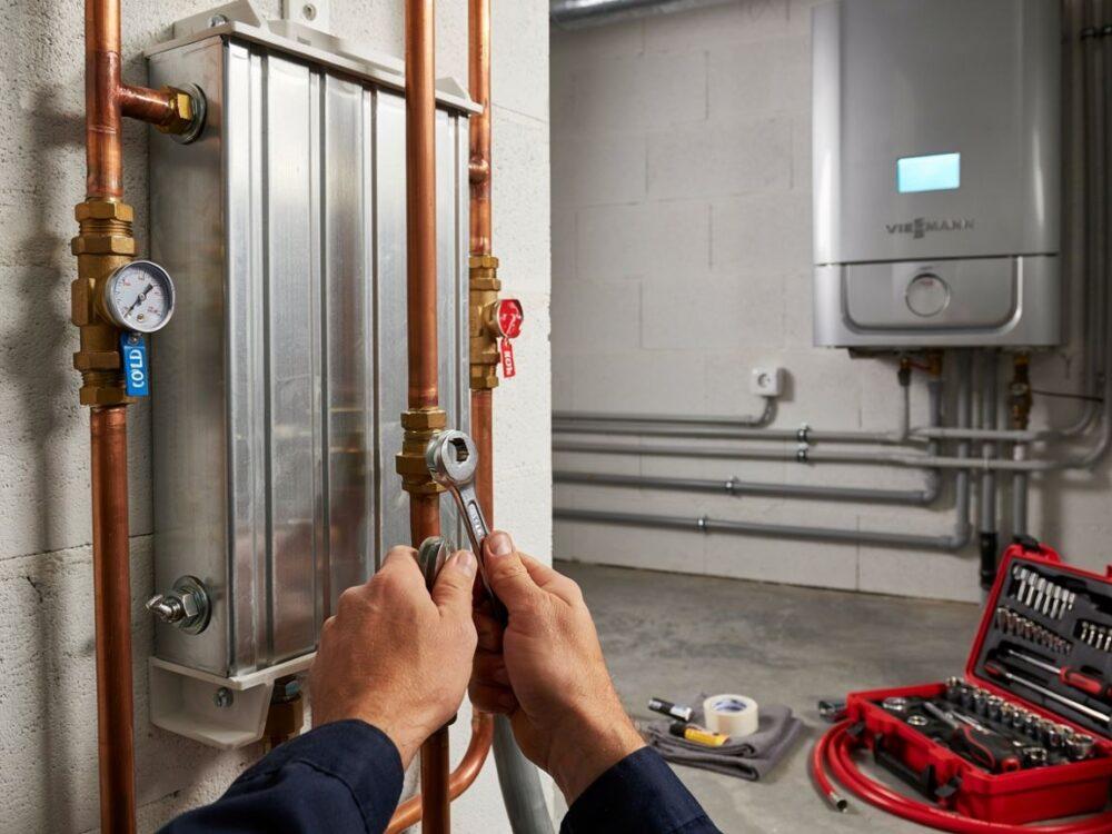 instalacja hydrauliczna wymiennika