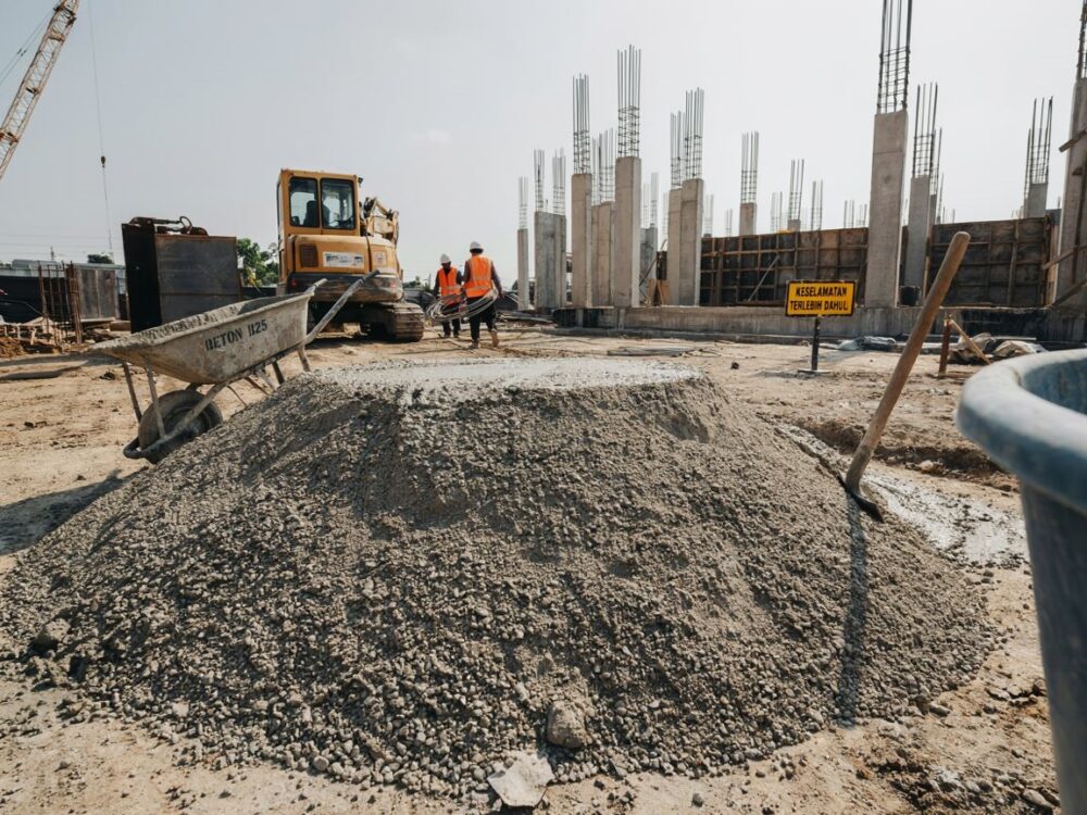 worki z betonem B25